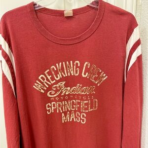 Lucky Brand men’s XL 3/4 length sleeve t-shirt. Heavyweight cotton material.